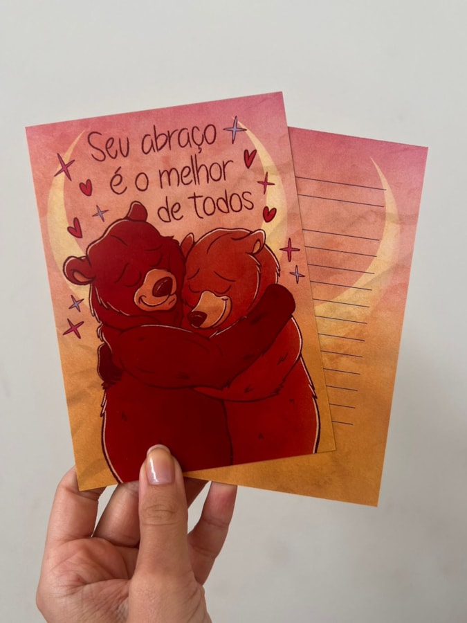 Cartão Abraço Urso — imagem 2
