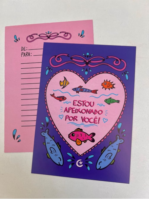 Cartão Apeixonado por você