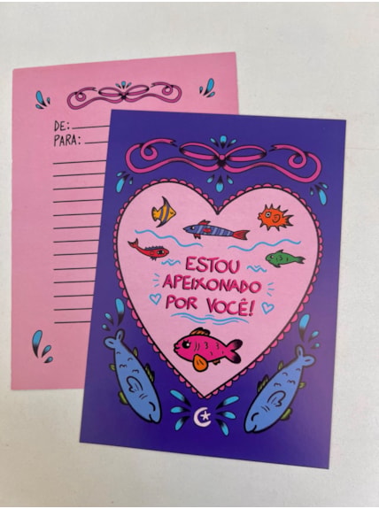 Cartão Apeixonado por você