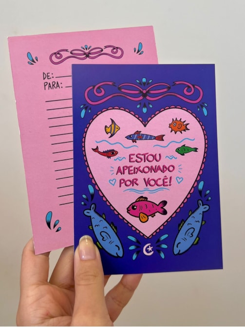 Cartão Apeixonado por você