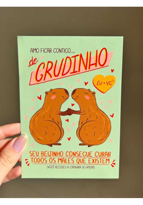 Cartão Capivara