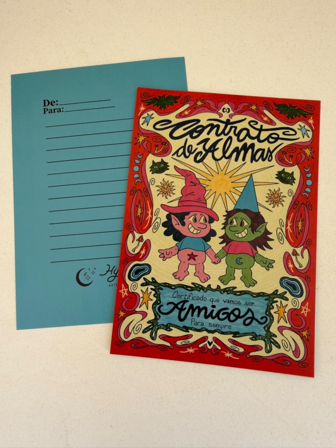 Cartão Contrato de almas — imagem 2