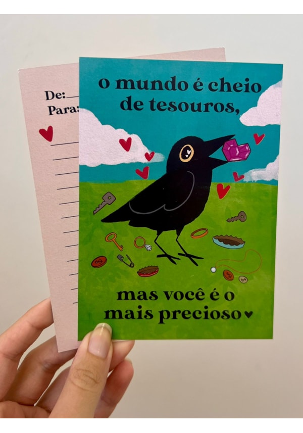 Cartão Corvo Tesouro