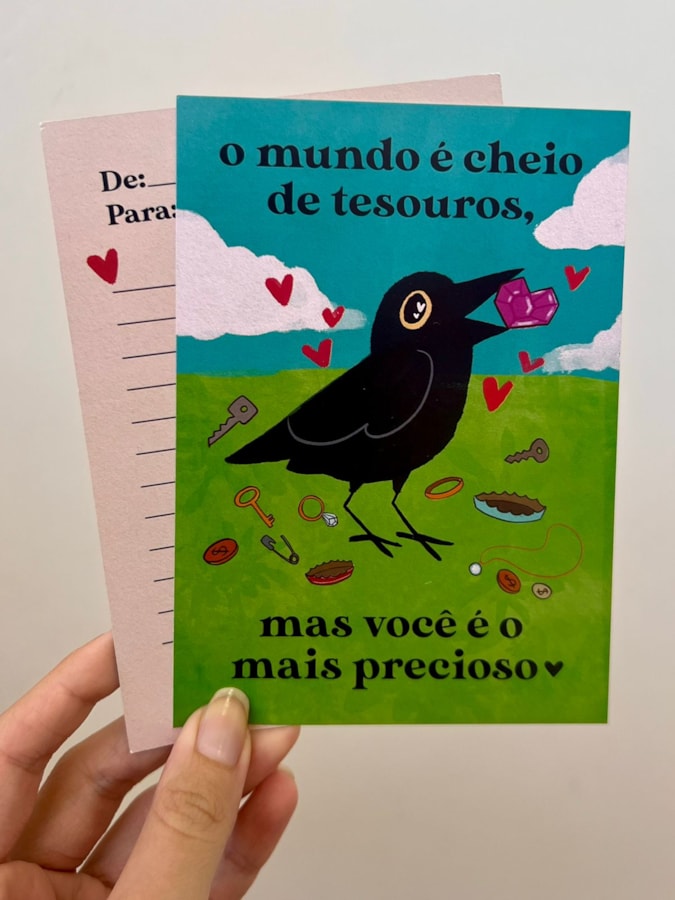 Cartão Corvo Tesouro — imagem 2