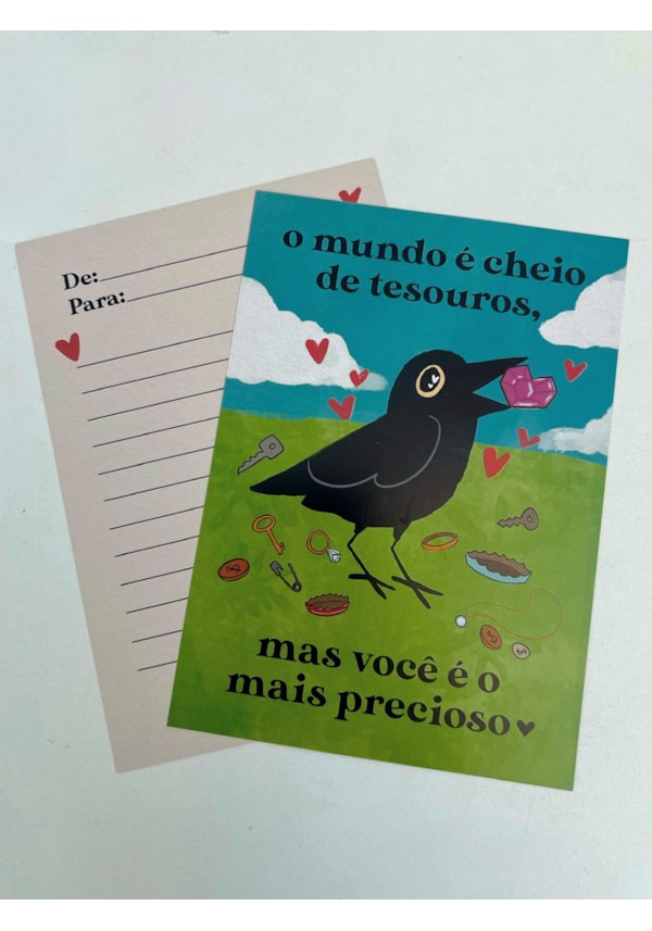 Cartão Corvo Tesouro
