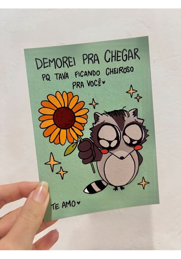 Cartão dos Atrasados - Cheiroso pra Você
