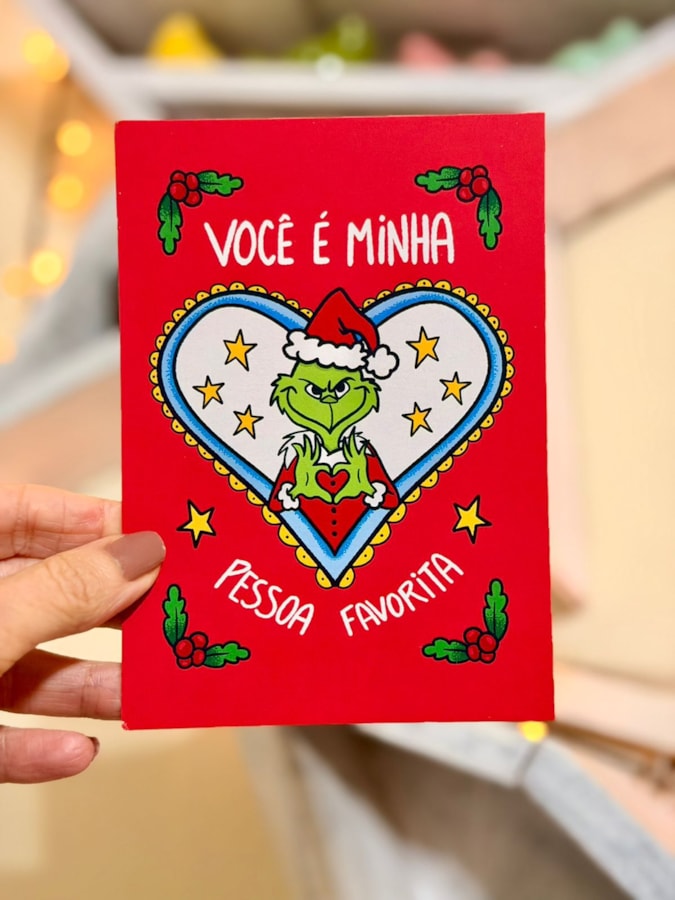 Cartão Grinch - Pessoa Favorita — imagem 1