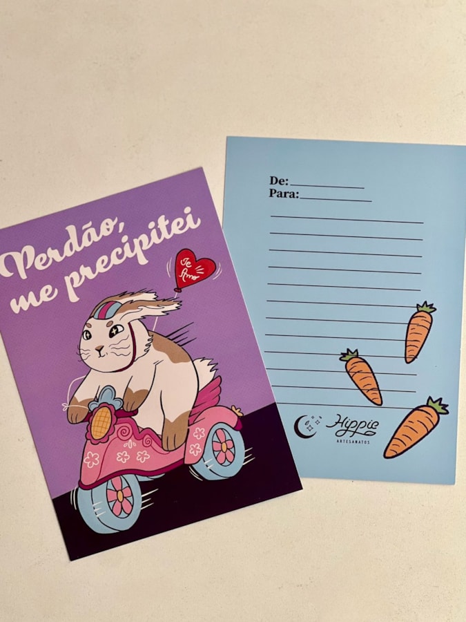 Cartão Me Precipitei — imagem 2