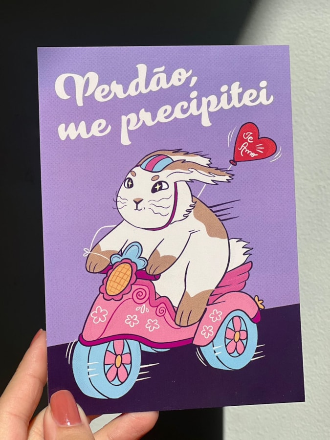 Cartão Me Precipitei — imagem 1
