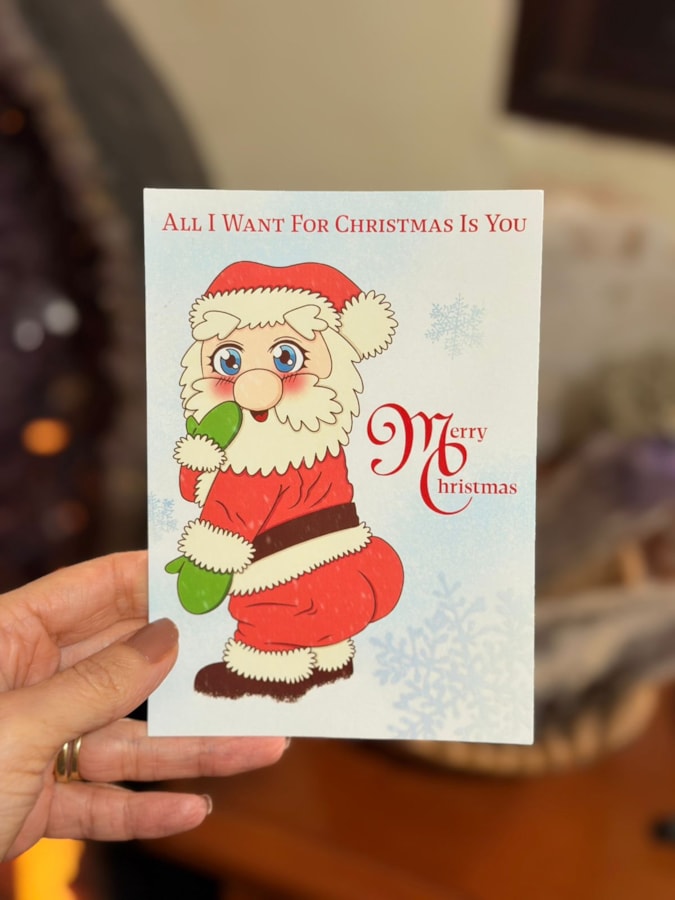 Cartão Merry Christmas — imagem 1