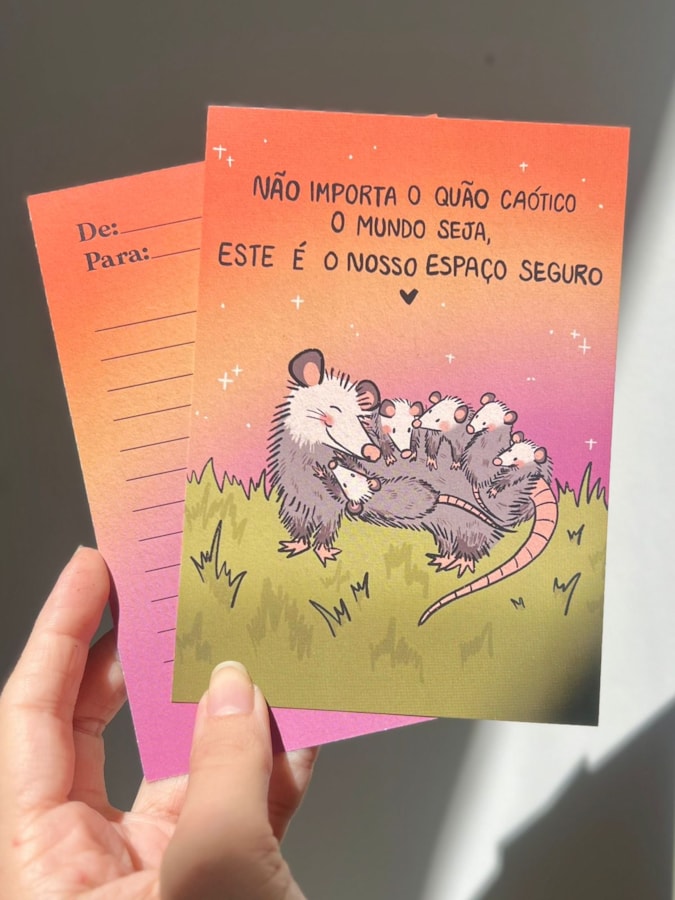 Cartão Saruê Nosso Espaço Seguro — imagem 2