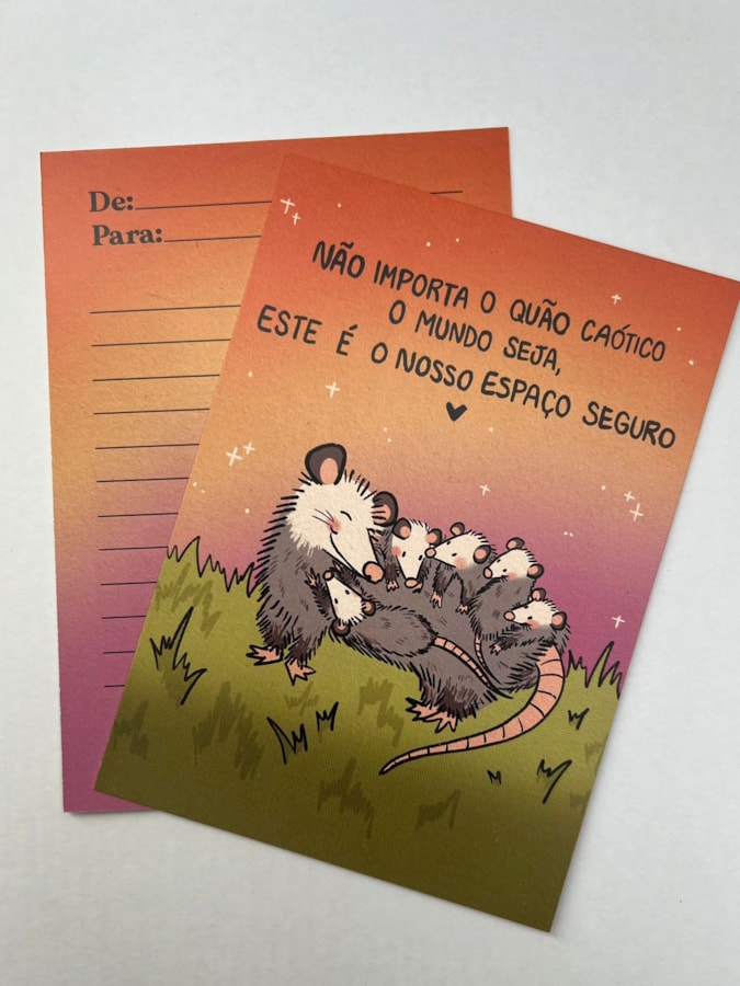 Cartão Saruê Nosso Espaço Seguro — imagem 1