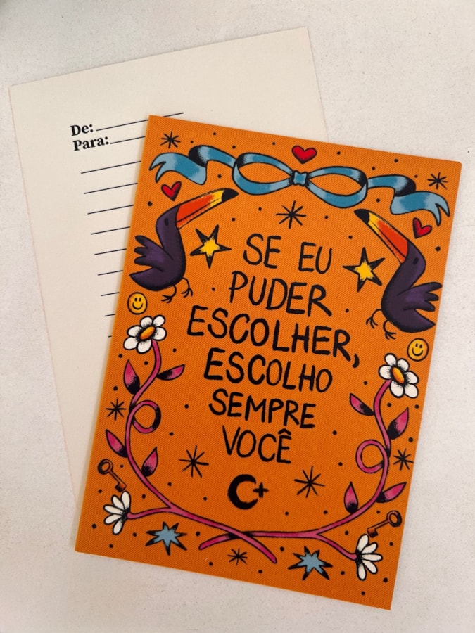 Cartão Sempre Escolho Você — imagem 2