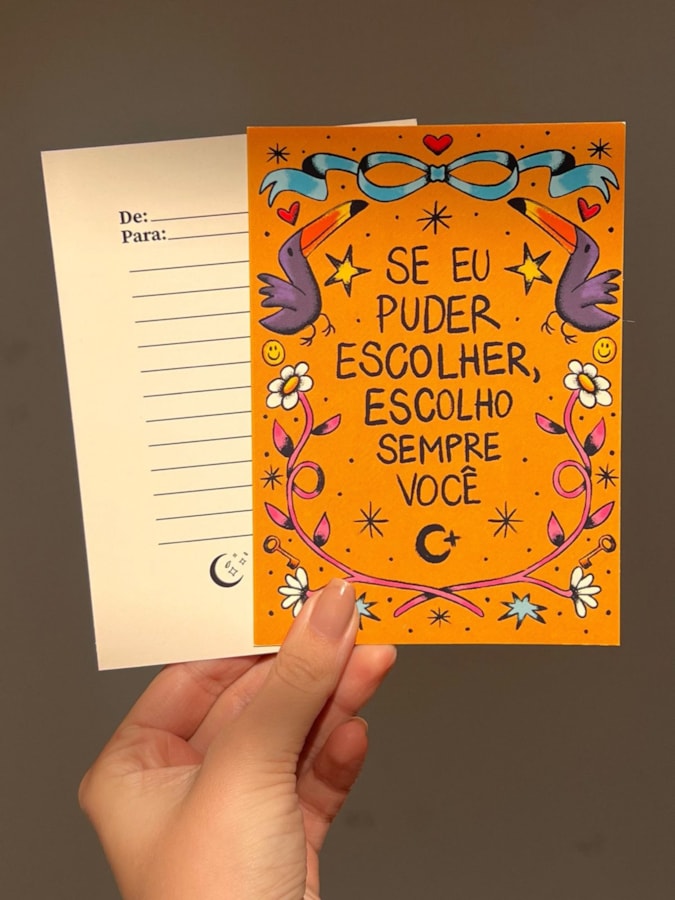 Cartão Sempre Escolho Você — imagem 1
