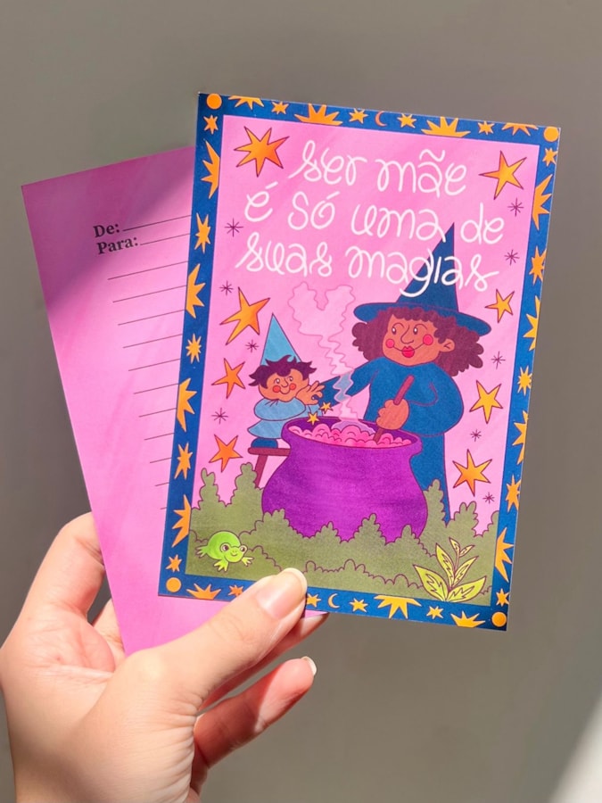 Cartão Ser Mãe é só uma de suas Magias — imagem 1