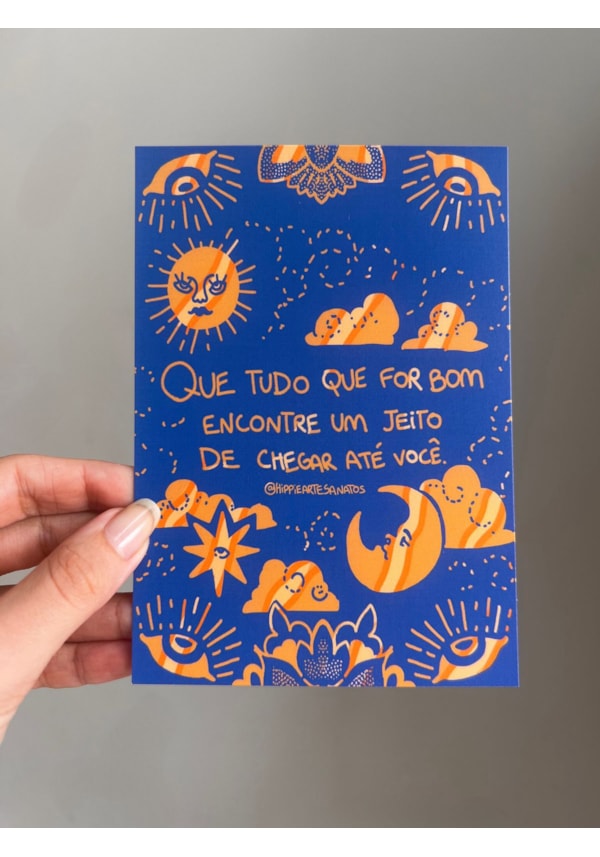 Cartão Tudo que For Bom