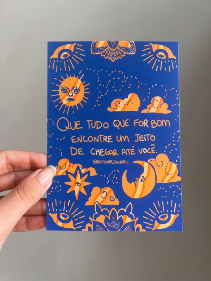 Cartão Tudo que For Bom — imagem 1