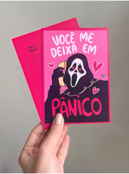 Cartão Você me Deixa em Pânico