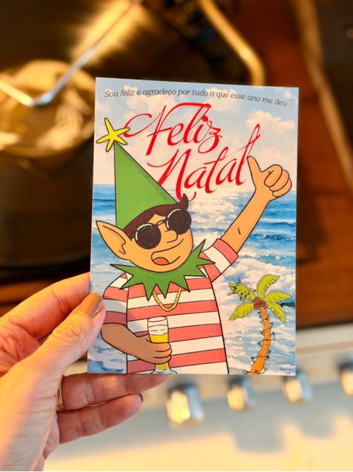 Cartão Zeca Sou Feliz - Feliz Natal
