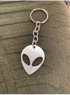 Chaveiro Alien do Futuro