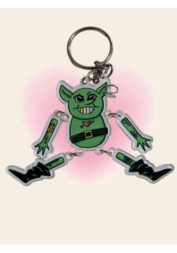 Chaveiro Articulado Goblin