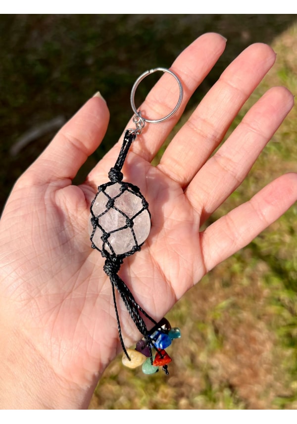 Chaveiro Cristal e Chakras