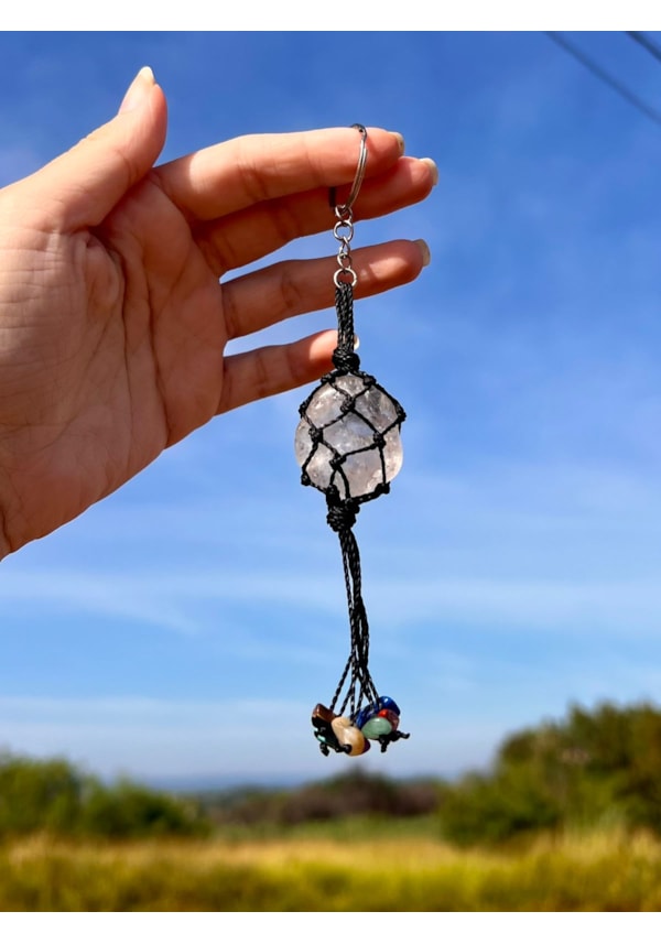 Chaveiro Cristal e Chakras