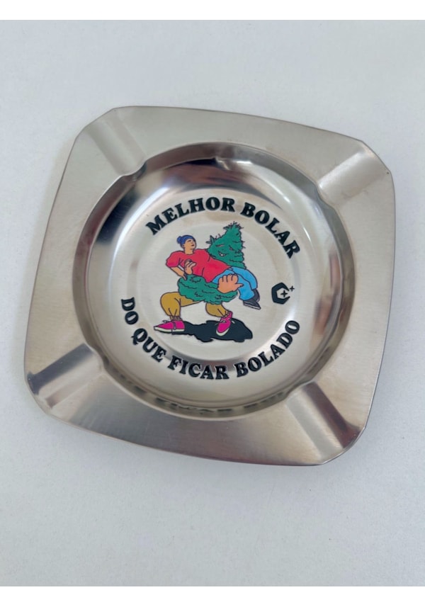 Cinzeiro Inox - Melhor Bolar