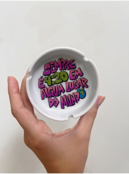 Cinzeiro Porcelana - 4:20