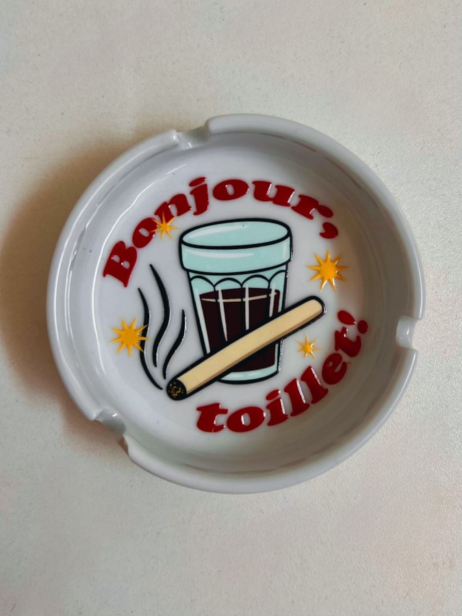 Cinzeiro Porcelana - Bonjour — imagem 2