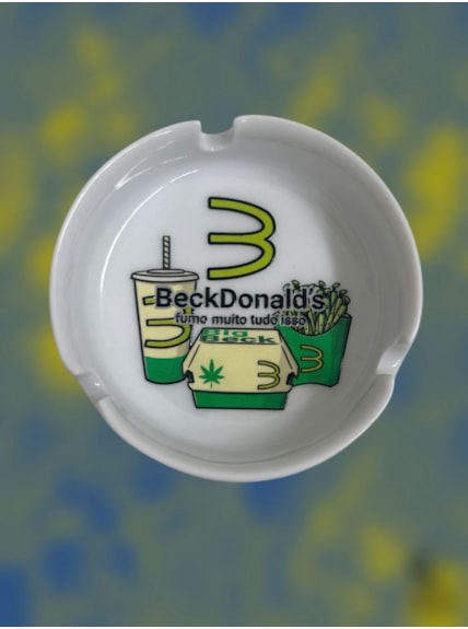 Cinzeiro Porcelana - Donalds Fumo Muito Tudo Isso