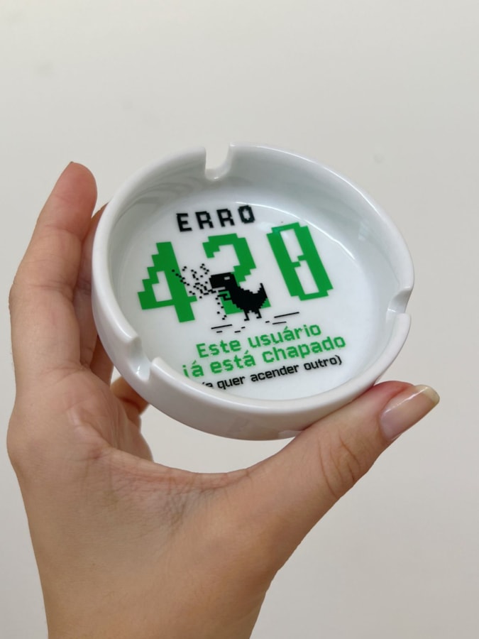 Cinzeiro Porcelana - Erro 420 — imagem 2