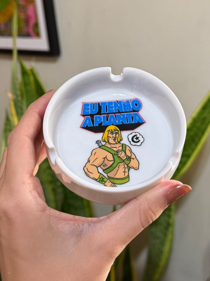 Cinzeiro Porcelana - Eu tenho a planta — imagem 1