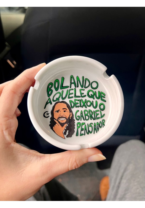 Cinzeiro Porcelana - Gabriel Pensador