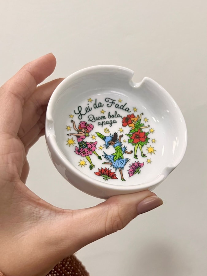 Cinzeiro Porcelana - Lei da Fada — imagem 2