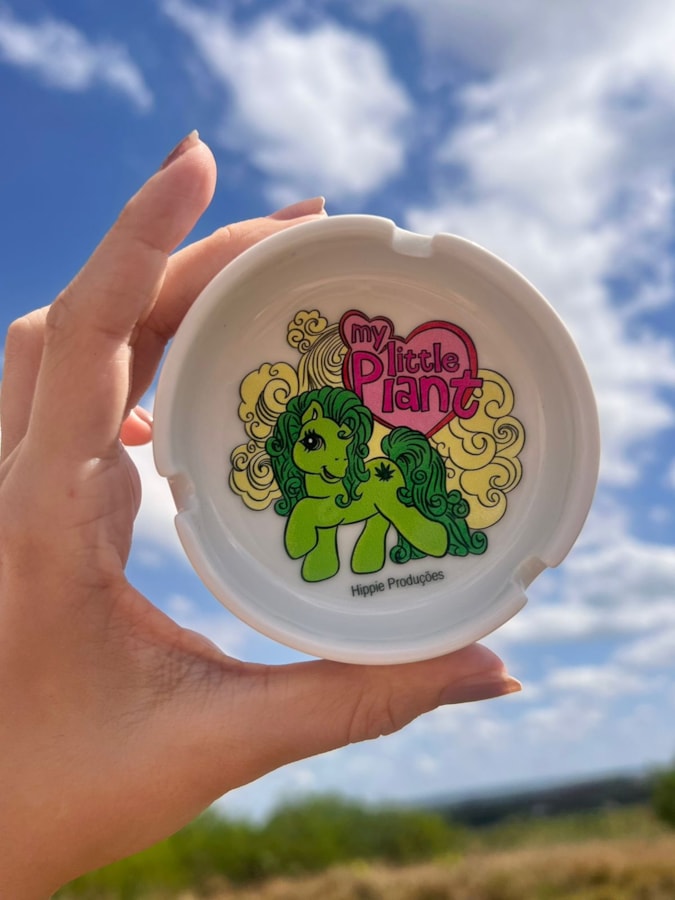 Cinzeiro Porcelana - Little Plant — imagem 2