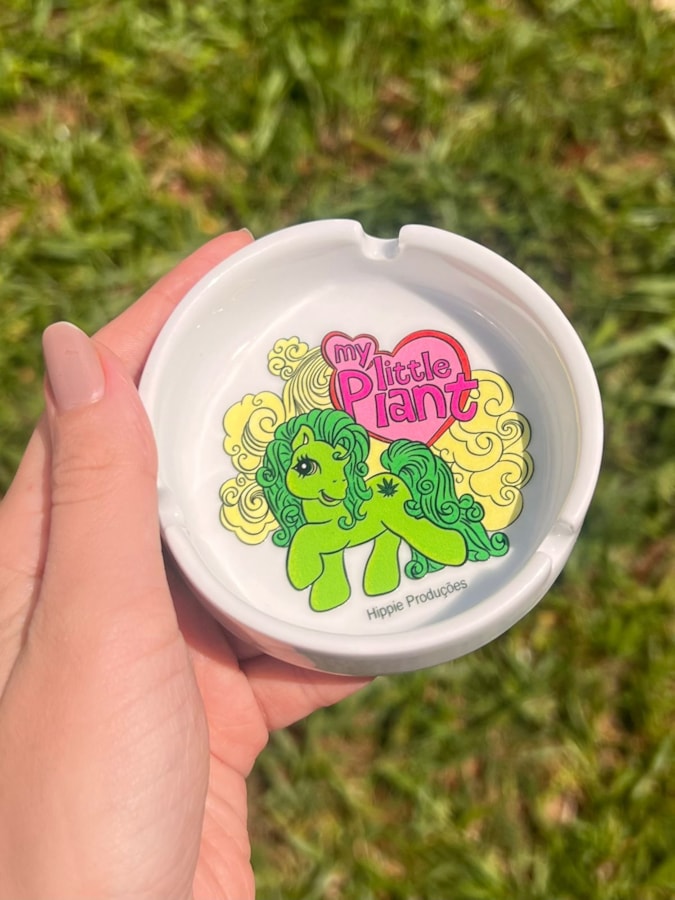 Cinzeiro Porcelana - Little Plant — imagem 1