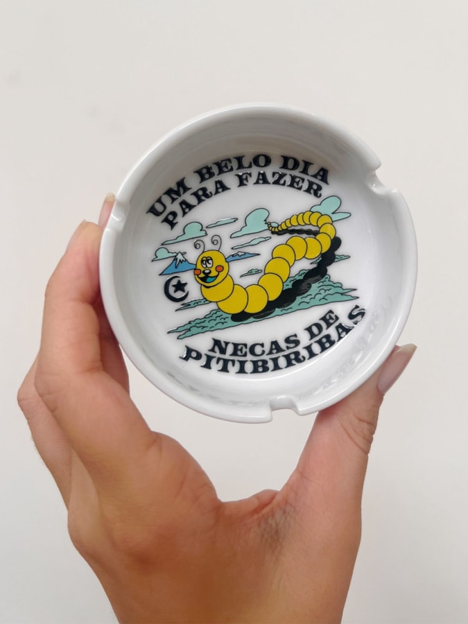 Cinzeiro Porcelana - Necas de Pitibiribas — imagem 2