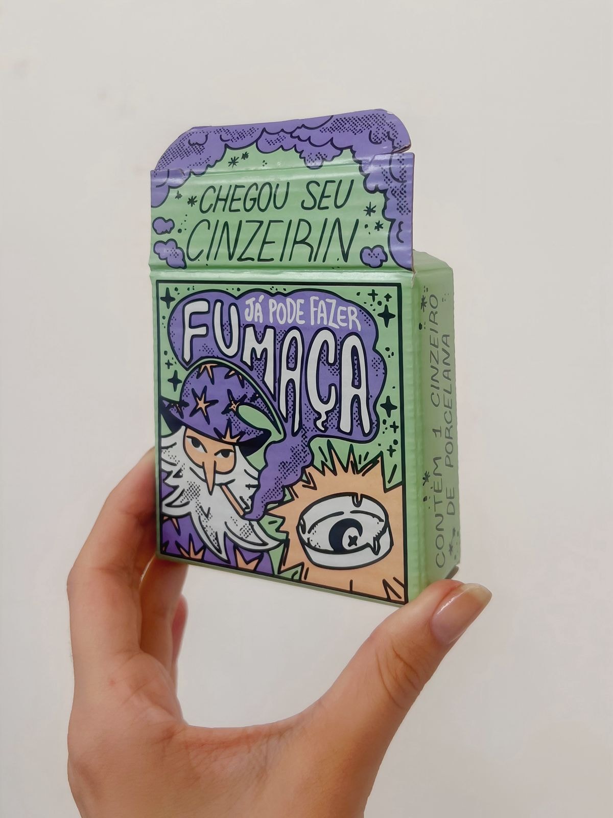 Cinzeiro Porcelana - Necas de Pitibiribas — imagem 4