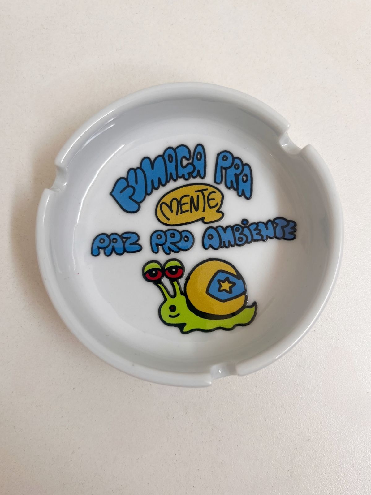 Cinzeiro Porcelana - Paz pro Ambiente — imagem 2