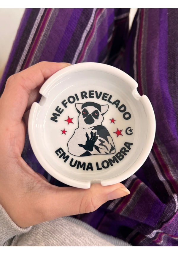 Cinzeiro Porcelana - Revelação
