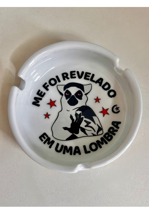 Cinzeiro Porcelana - Revelação