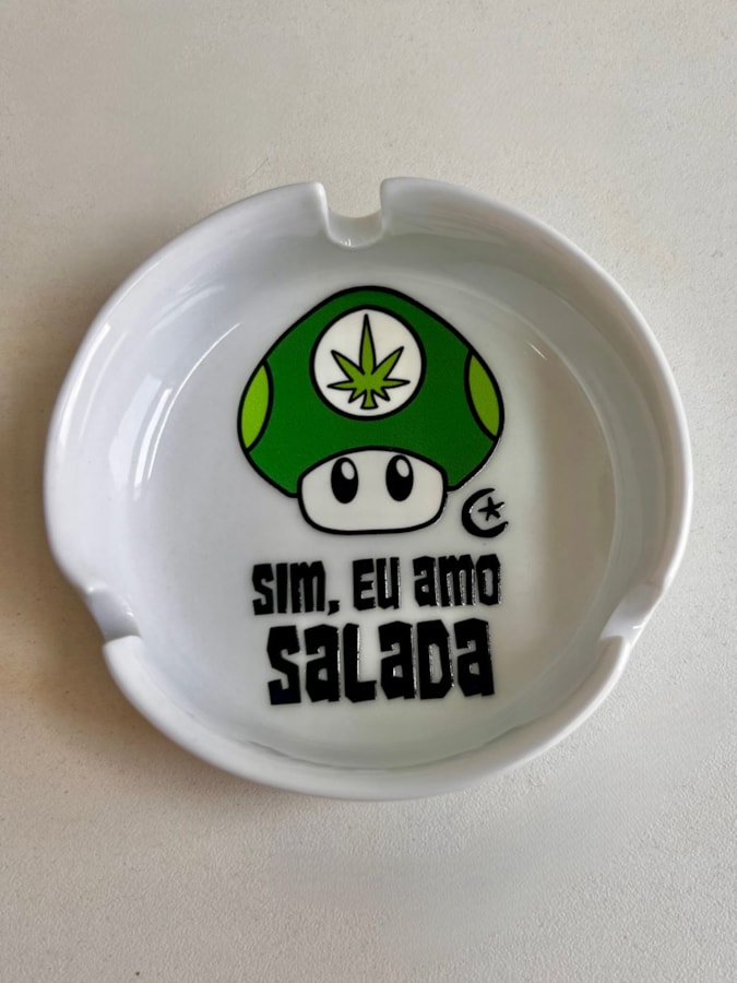 Cinzeiro Porcelana - Sim, eu amo salada — imagem 2