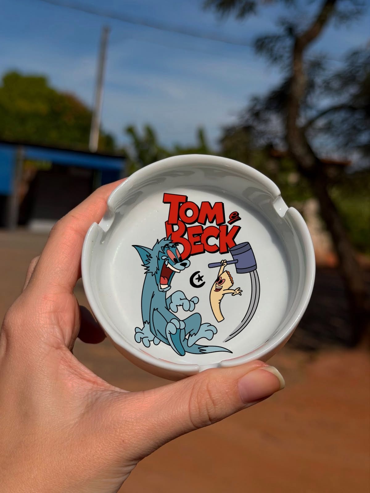 Cinzeiro Porcelana - Tom e Beck — imagem 2