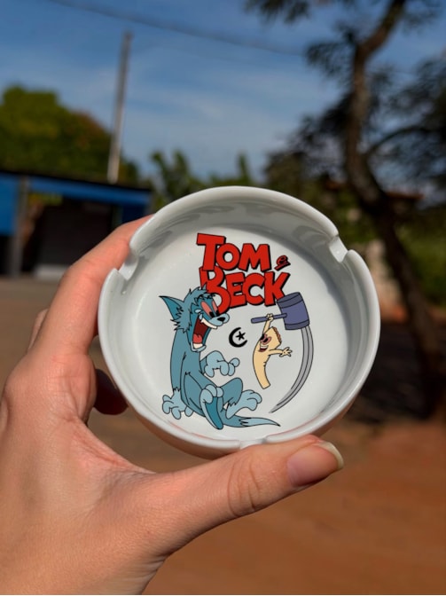Cinzeiro Porcelana - Tom e Beck