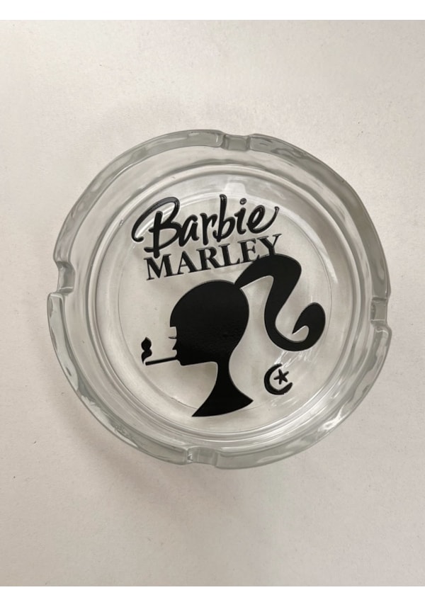 Cinzeiro Vidro - Barbie Marley