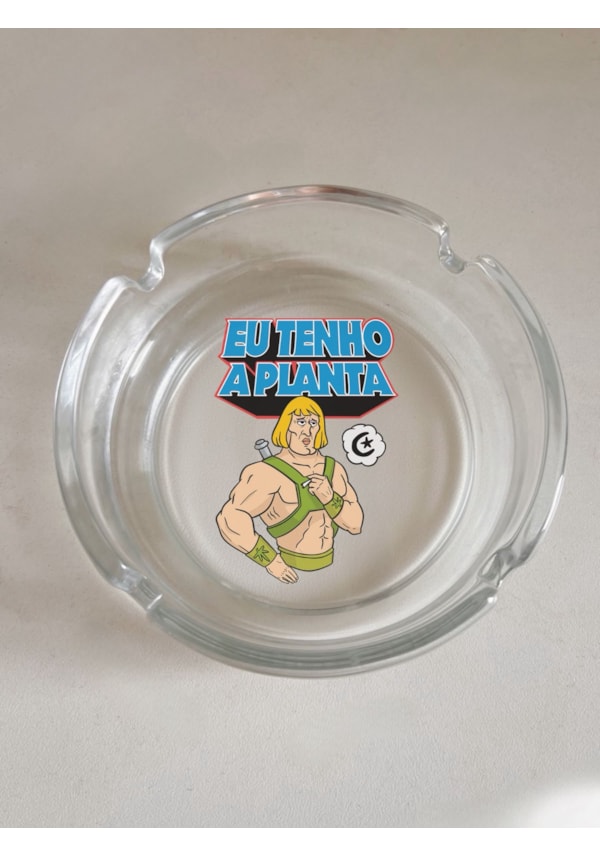Cinzeiro Vidro - Eu tenho a planta