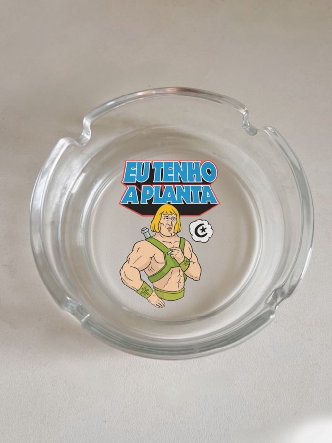Cinzeiro Vidro - Eu tenho a planta — imagem 1
