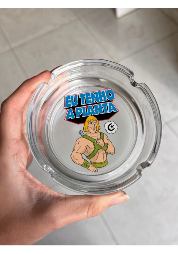 Cinzeiro Vidro - Eu tenho a planta