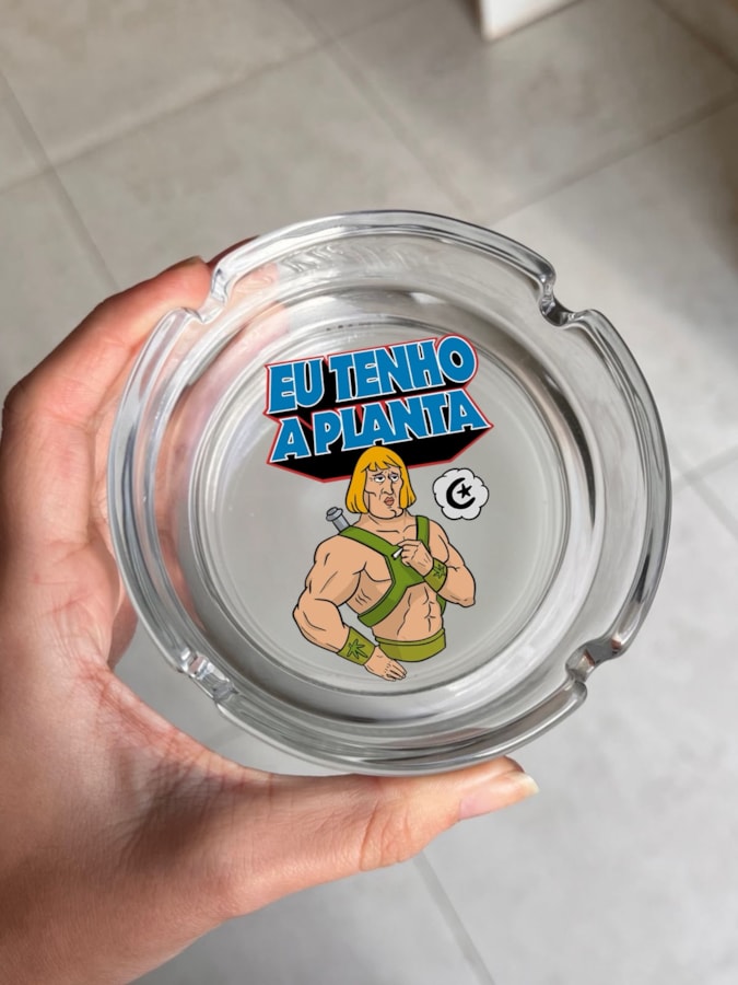 Cinzeiro Vidro - Eu tenho a planta — imagem 2